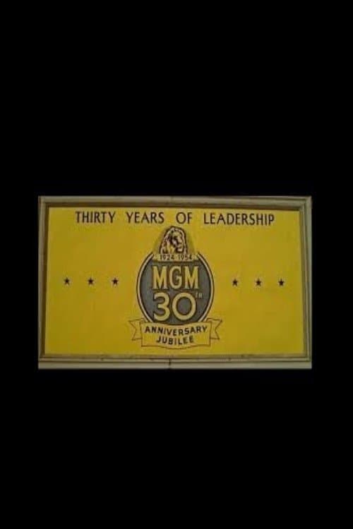 M-G-M Jubilee Overture poster