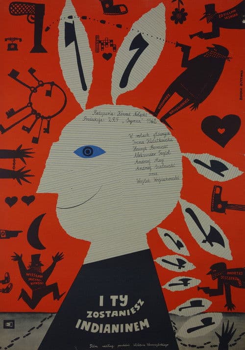 I ty zostaniesz Indianinem poster