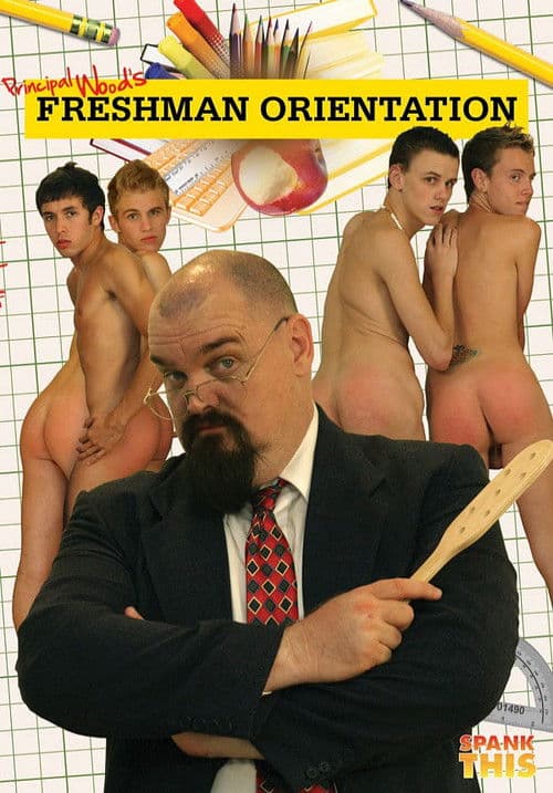 Principal Wood's Freshman Orientation poster