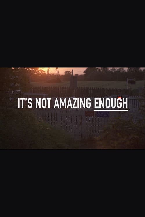 It's Not Amazing Enough poster