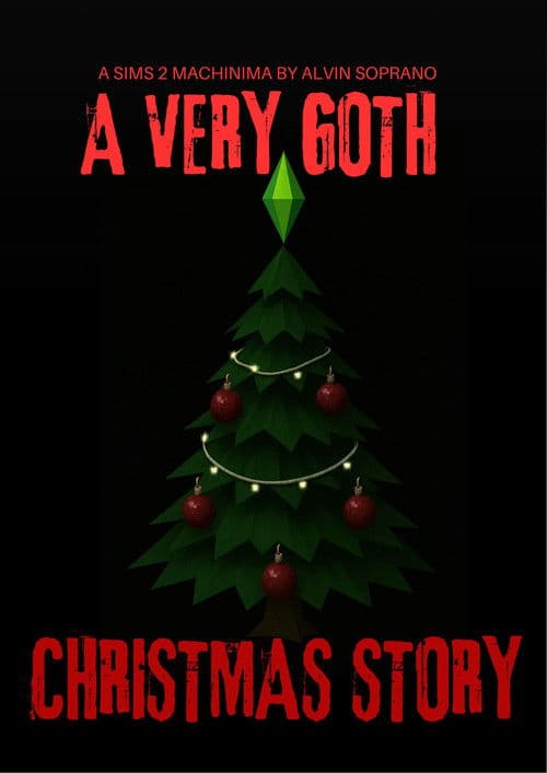 A Very Goth Christmas Story poster