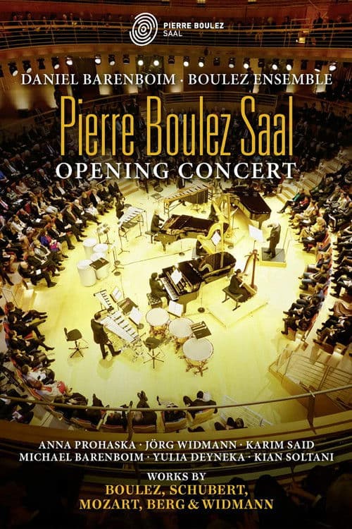 Pierre Boulez Saal – Opening Concert poster