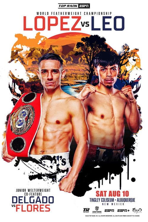 Luis Alberto Lopez vs. Angelo Leo poster