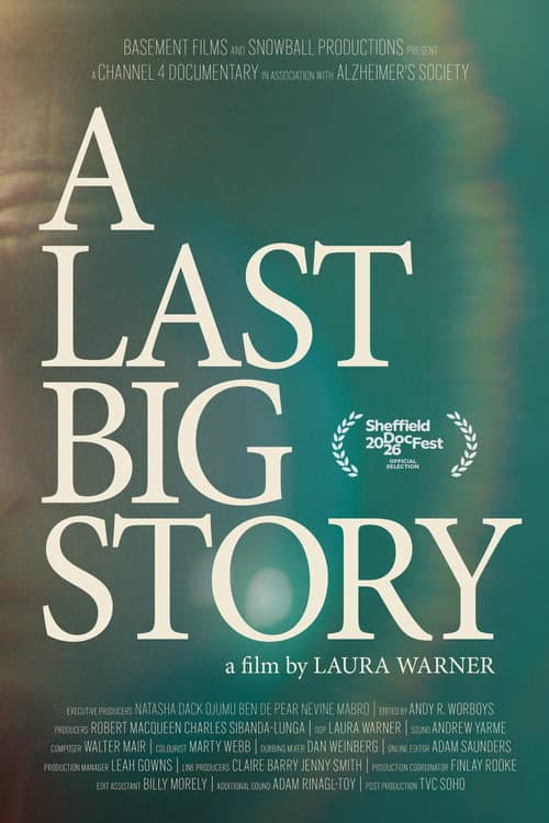 A Last Big Story poster
