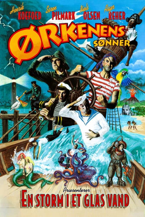 Ørkenens sønner: En storm i et glas vand poster
