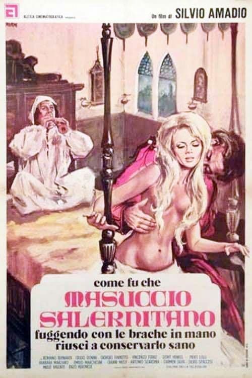 Come fu che Masuccio Salernitano, fuggendo con le brache in mano, riuscì a conservarlo sano poster