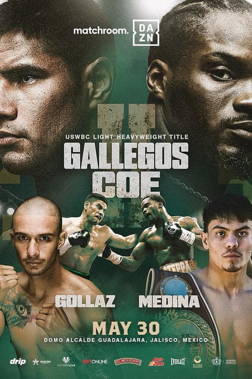 Manuel Gallegos vs. Khalil Coe II poster