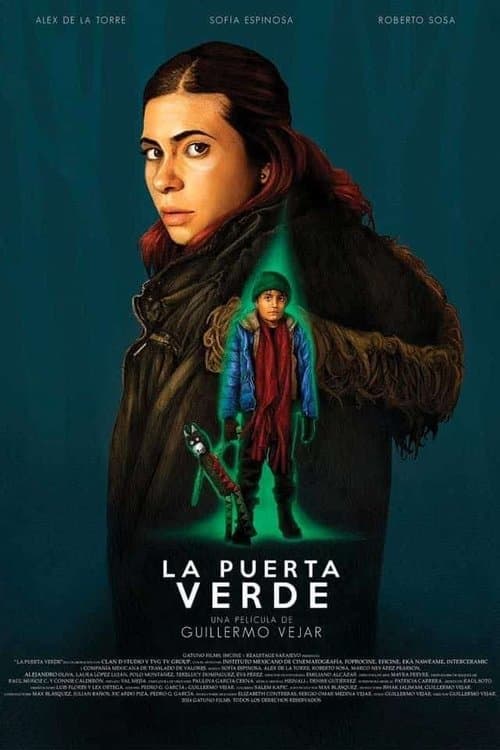 La puerta verde poster