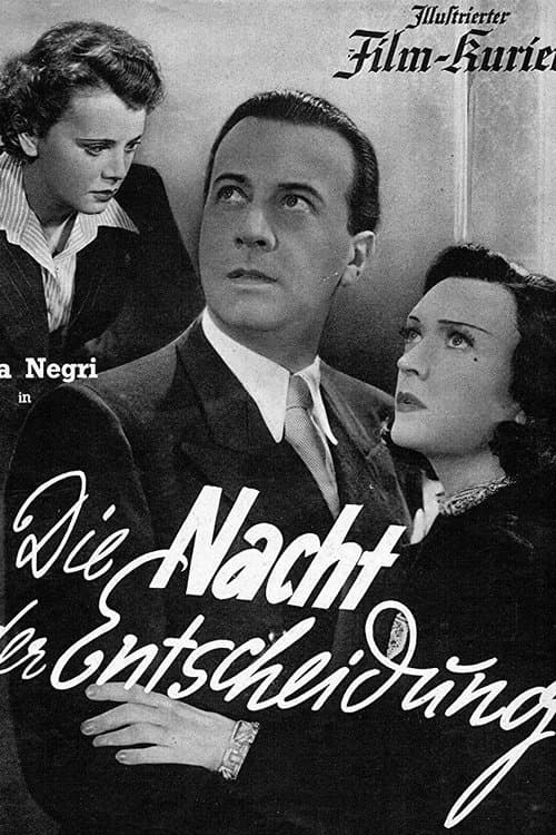 Die Nacht der Entscheidung poster