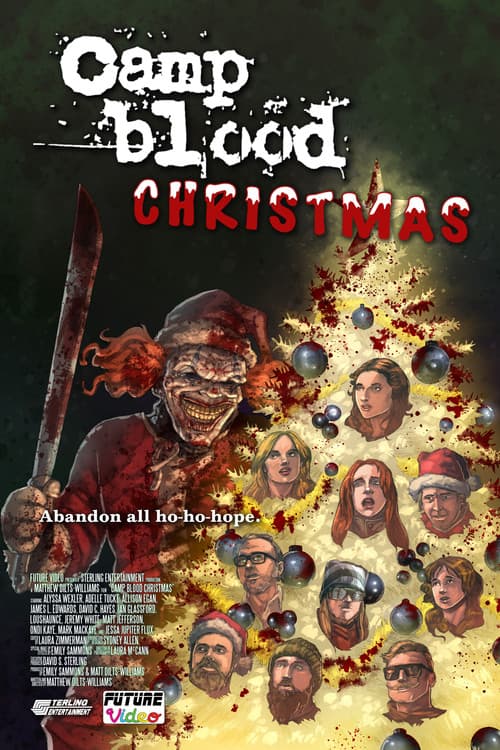 Camp Blood Christmas poster