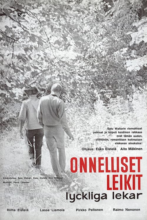 Onnelliset leikit poster