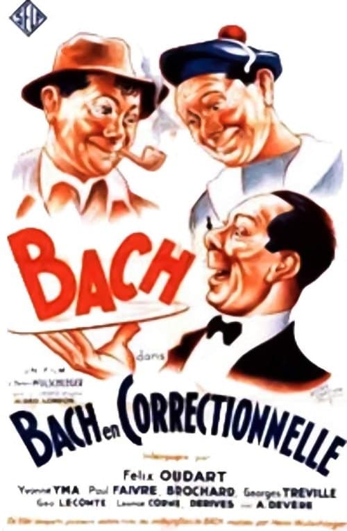 Bach en correctionnelle poster
