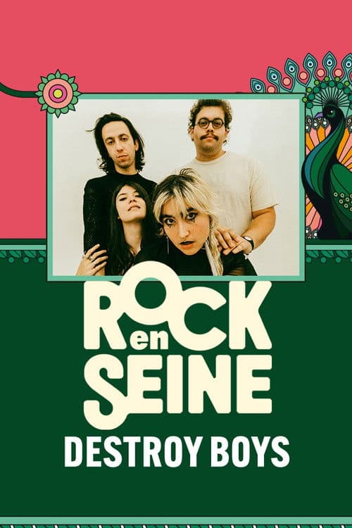 Destroy Boys - Rock en Seine 2024 poster