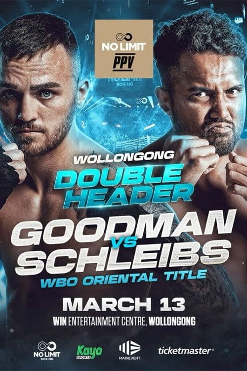 Sam Goodman vs. Mark Schleibs poster