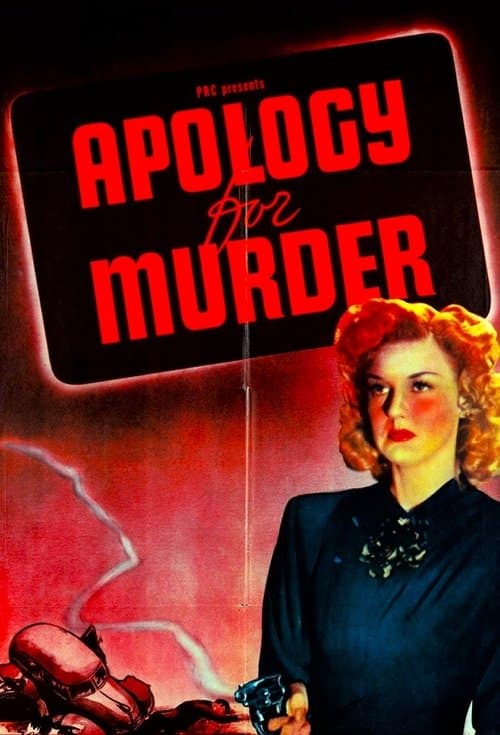Apology for Murder poster