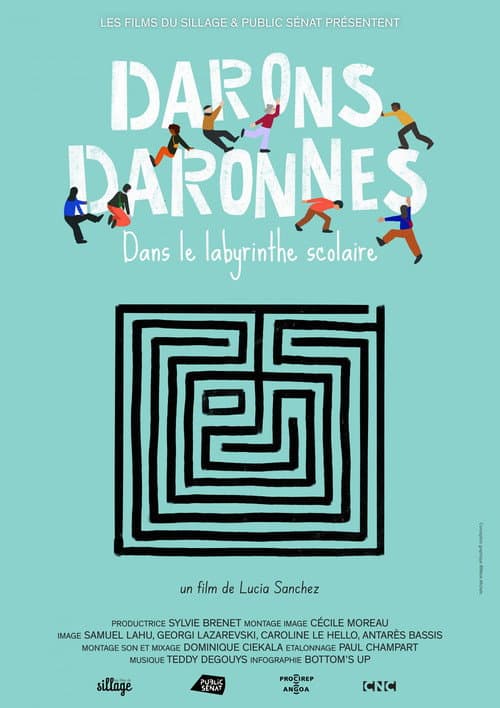 Darons, daronnes, dans le labyrinthe scolaire poster