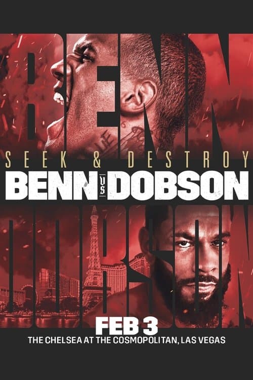 Conor Benn vs. Peter Dobson poster