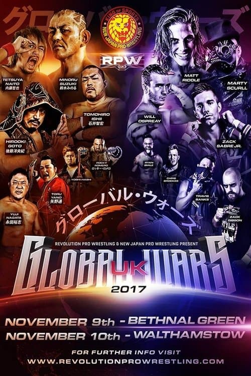 RevPro & NJPW: Global Wars UK 2017 - Night 1 poster