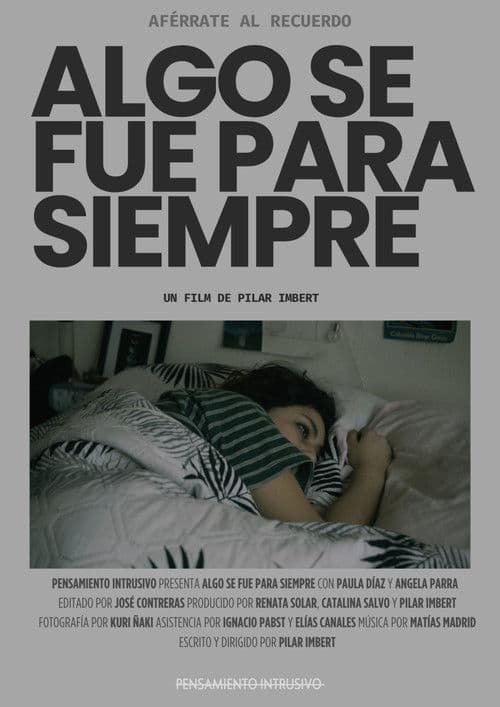 Algo se fue para siempre poster