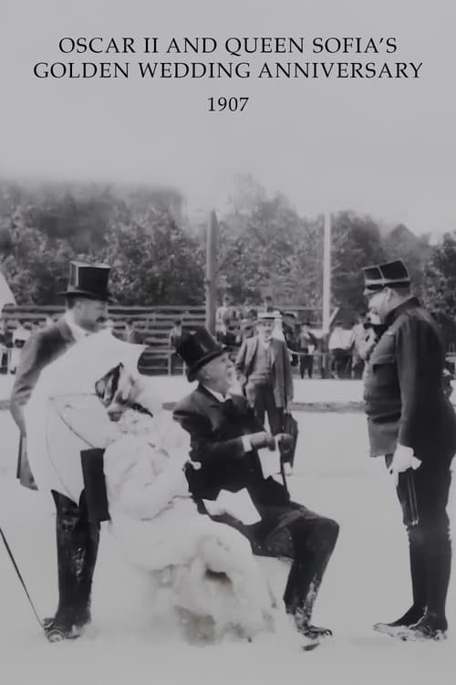 Oscar II and Queen Sofia’s Golden Wedding Anniversary poster