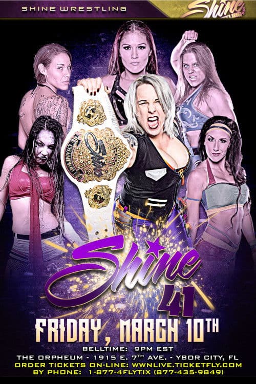 SHINE 41 poster