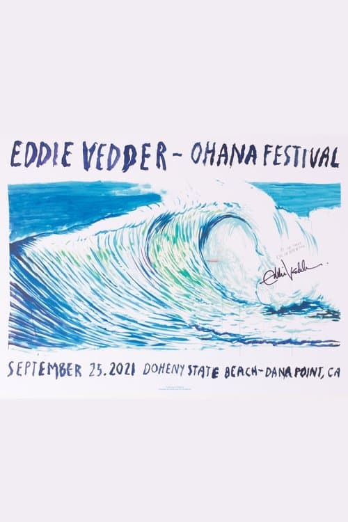 Eddie Vedder: Live at Ohana Festival 2021 poster
