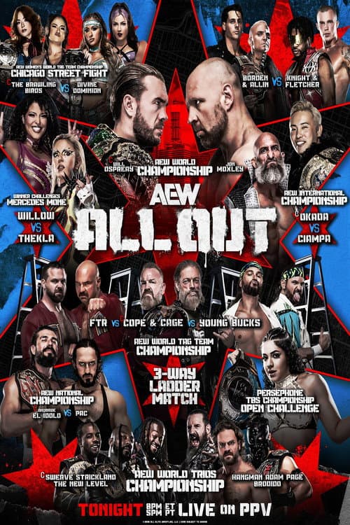 AEW All Out 2026 poster