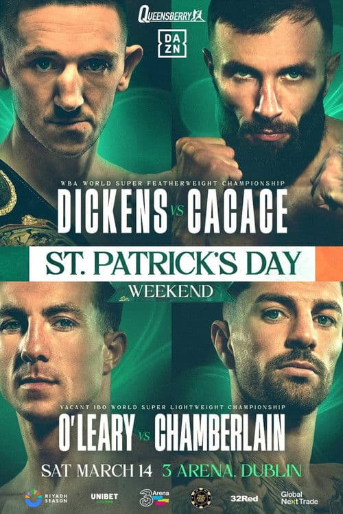 Jazza Dickens vs. Anthony Cacace poster