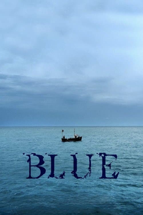 Blue poster