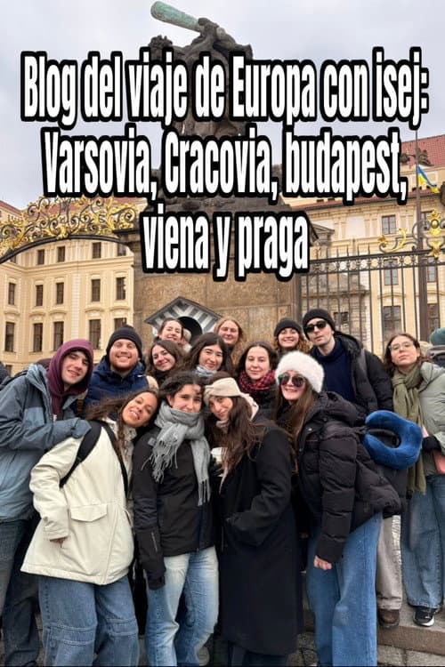 Blog of the Eurotrip with isej: Warsaw, Krakow, Budapest, Vienna and Prague poster
