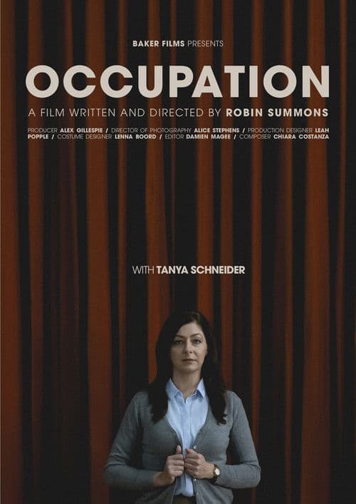 Occupation poster