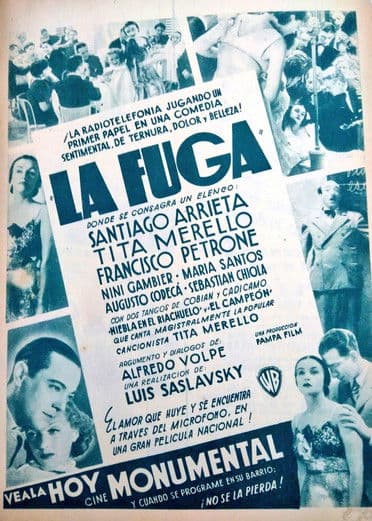 La fuga poster