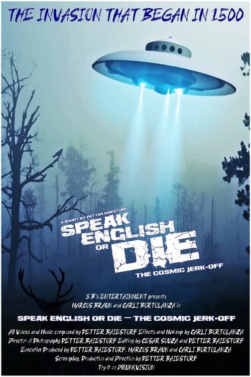 Speak English or Die - The Cosmic Jerk-Off poster