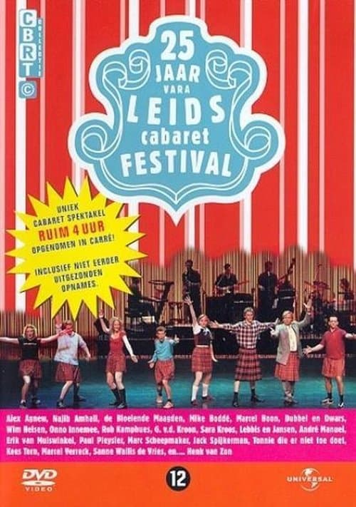 25 Jaar Leids Cabaret Festival poster