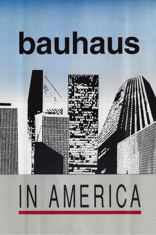 Bauhaus in America poster