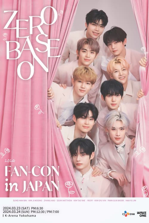 2024 ZEROBASEONE FANCON IN JAPAN poster