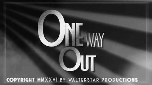 One Way Out poster
