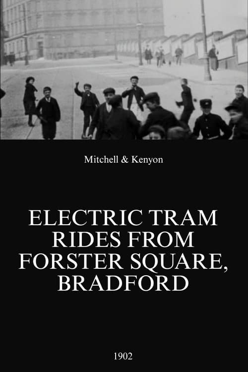 Electric Tram Rides from Forster Square, Bradford poster