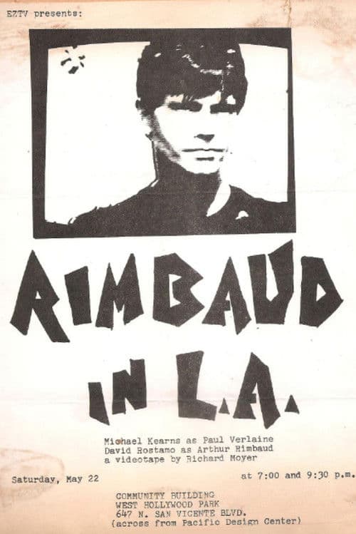 Rimbaud in L.A. poster