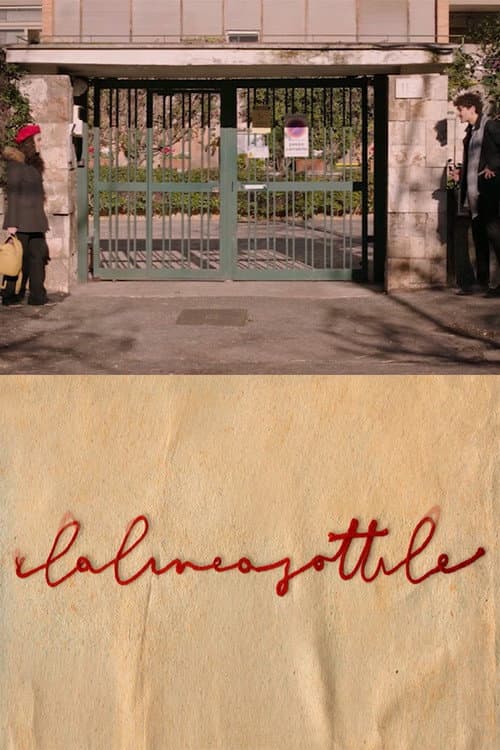 La linea sottile poster