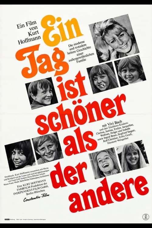 Ein Tag ist schöner als der andere poster
