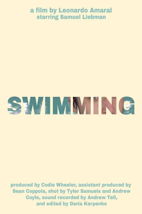 Swimming poster