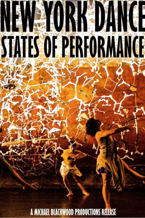 New York Dance States of Performance poster