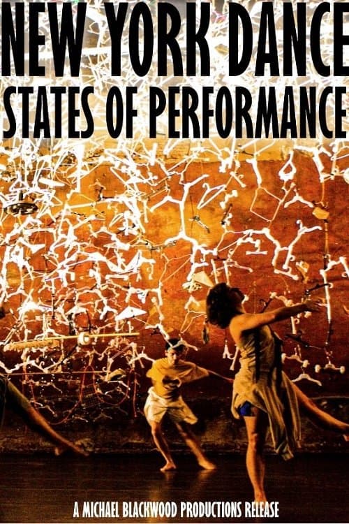 New York Dance States of Performance poster