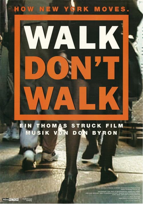 Walk Don't Walk poster