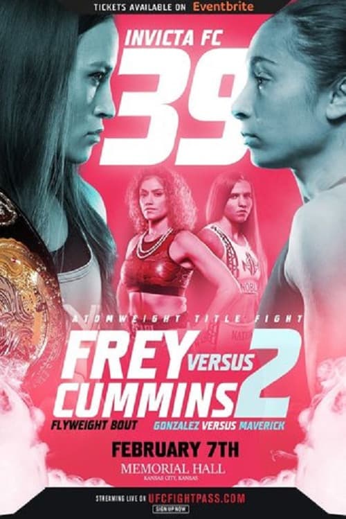 Invicta FC 39: Frey vs Cummins 2 poster