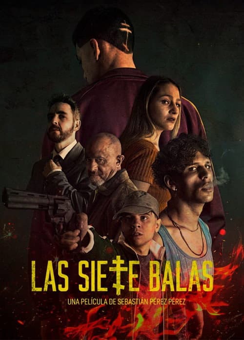 Las 7 balas poster
