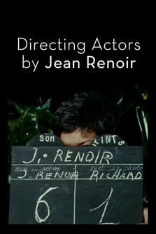 Directing Actors by Jean Renoir
