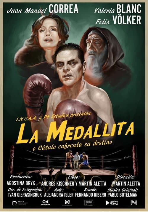 La medallita poster