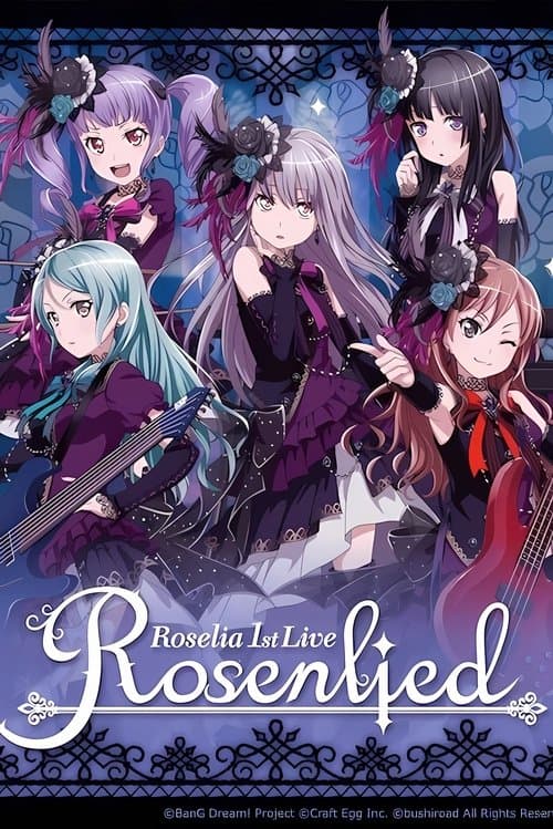 Roselia 1st Live「Rosenlied」 poster